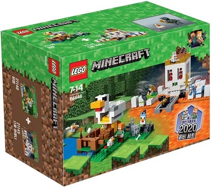 Set LEGO Minecraft 66646 Minecraft Bundle 2 in 1