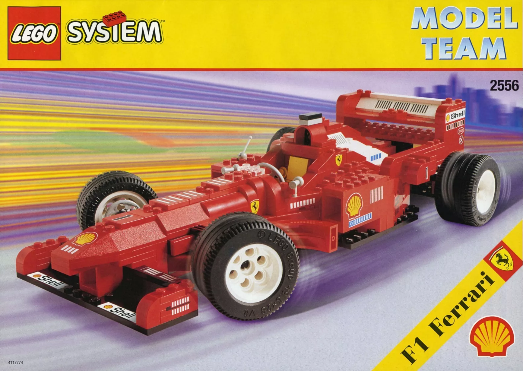 Set LEGO Model Team 2556 Ferrari Formula 1 Racing Car