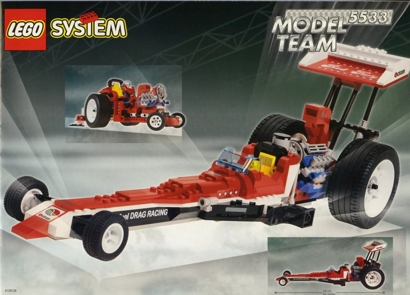 Set LEGO Model Team 5533 Red Fury