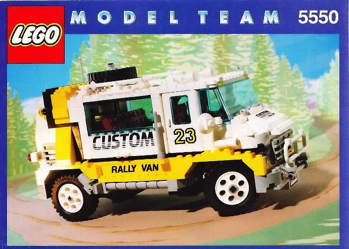 Set LEGO Model Team 5550 Custom Rally Van