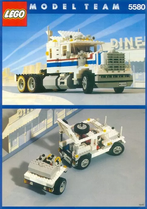 Set LEGO Model Team 5580 Highway Rig