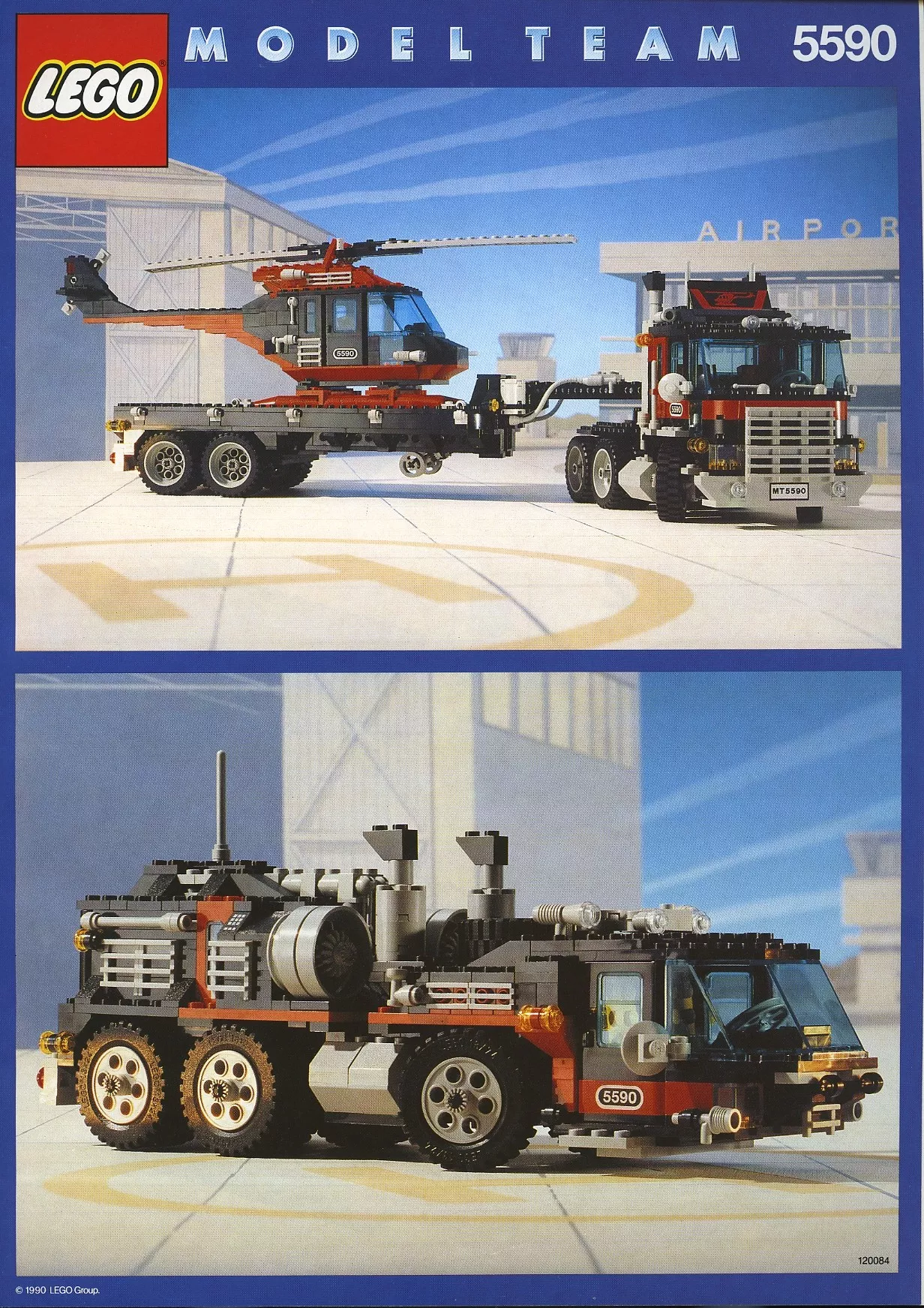 Set LEGO Model Team 5590 Whirl and Wheel Super Truck