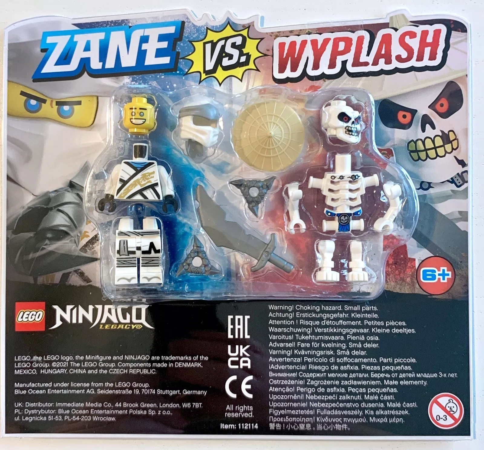 Set LEGO Ninjago 112113 Kai vs. Nindroid