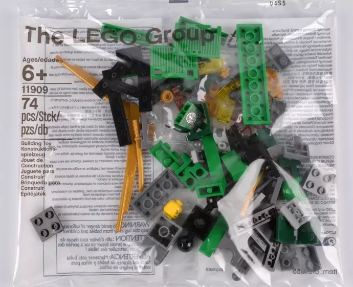 Set LEGO Ninjago 11909 Ninjago: Build your own Adventure parts