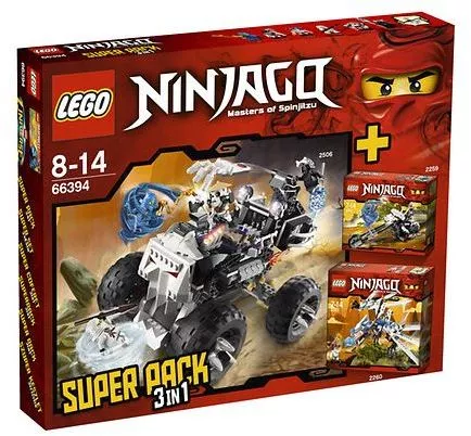 Set LEGO Ninjago 66394 3-in-1 Super Pack