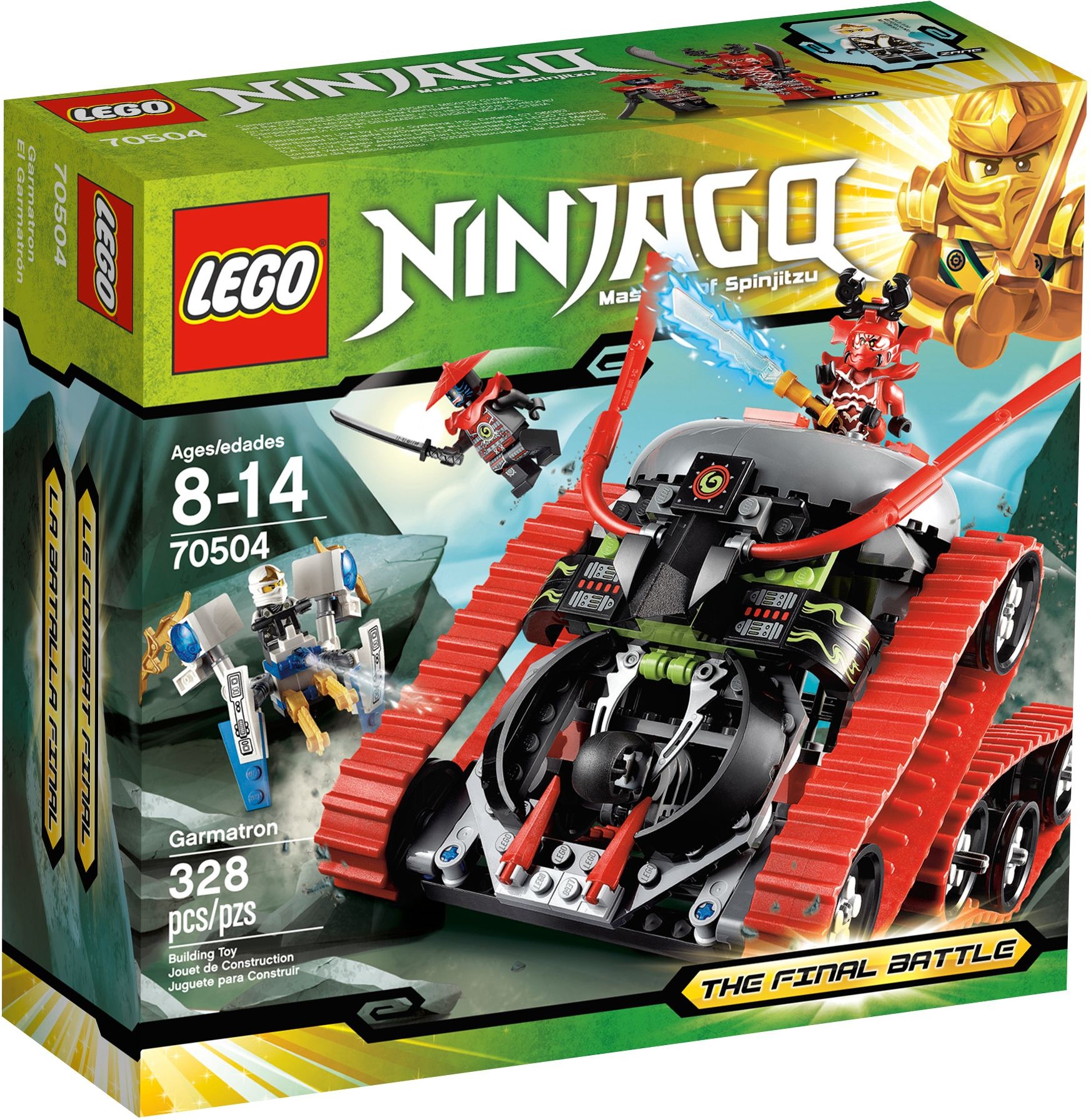 tung Gum Downtown Lego 70504 Garmatron - Lego Ninjago set for sale best price