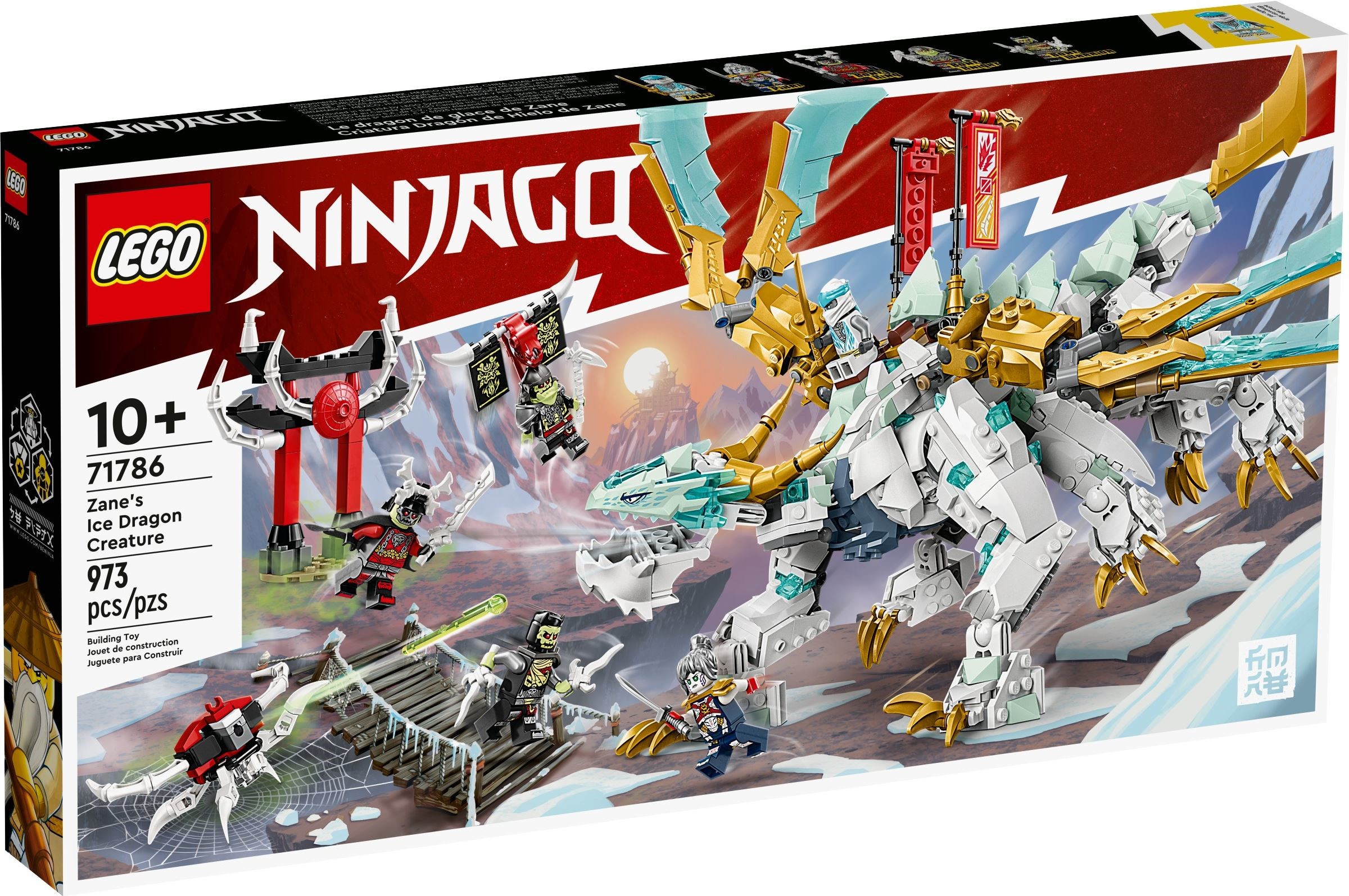 LEGO Ninjago 71787 La Boîte de Briques Créatives Ninja