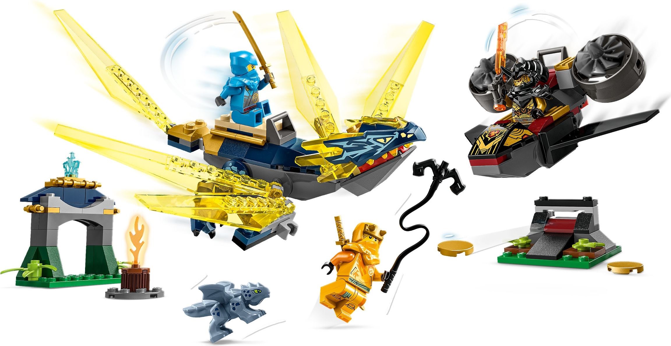 LEGO® NINJAGO 71791 La Voiture de Course Spinjitzu : le Pouvoir du