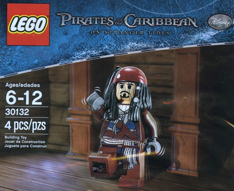 Set LEGO Pirates des Caraïbes 30132 Captain Jack Sparrow