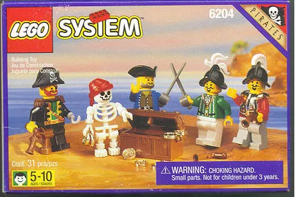Set LEGO Pirates 6204 Buccaneers