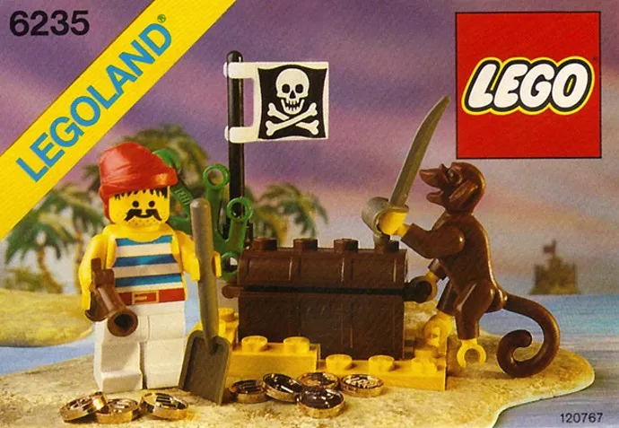 Set LEGO Pirates 6235 Buried Treasure