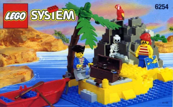 Set LEGO Pirates 6254 Rocky Reef