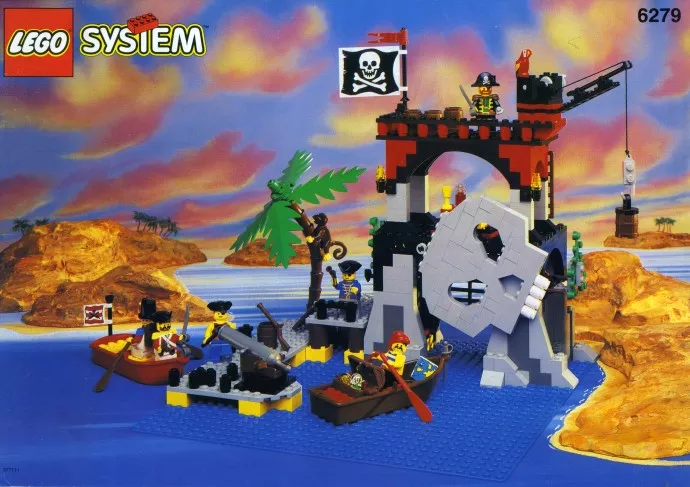 Set LEGO Pirates 6279 Skull Island
