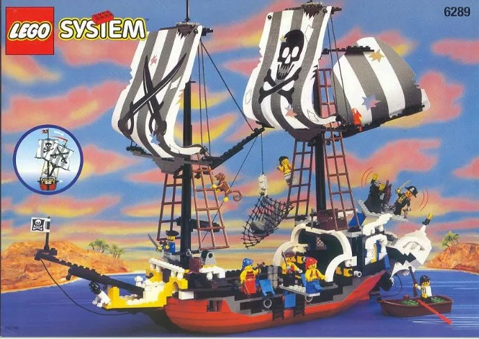 Set LEGO Pirates 6289 Red Beard Runner