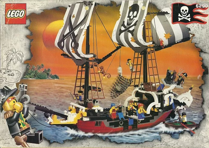 Set LEGO Pirates 6290 Red Beard Runner