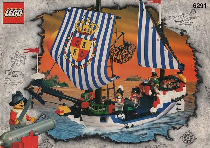 Set LEGO Pirates 6291 Armada Flagship