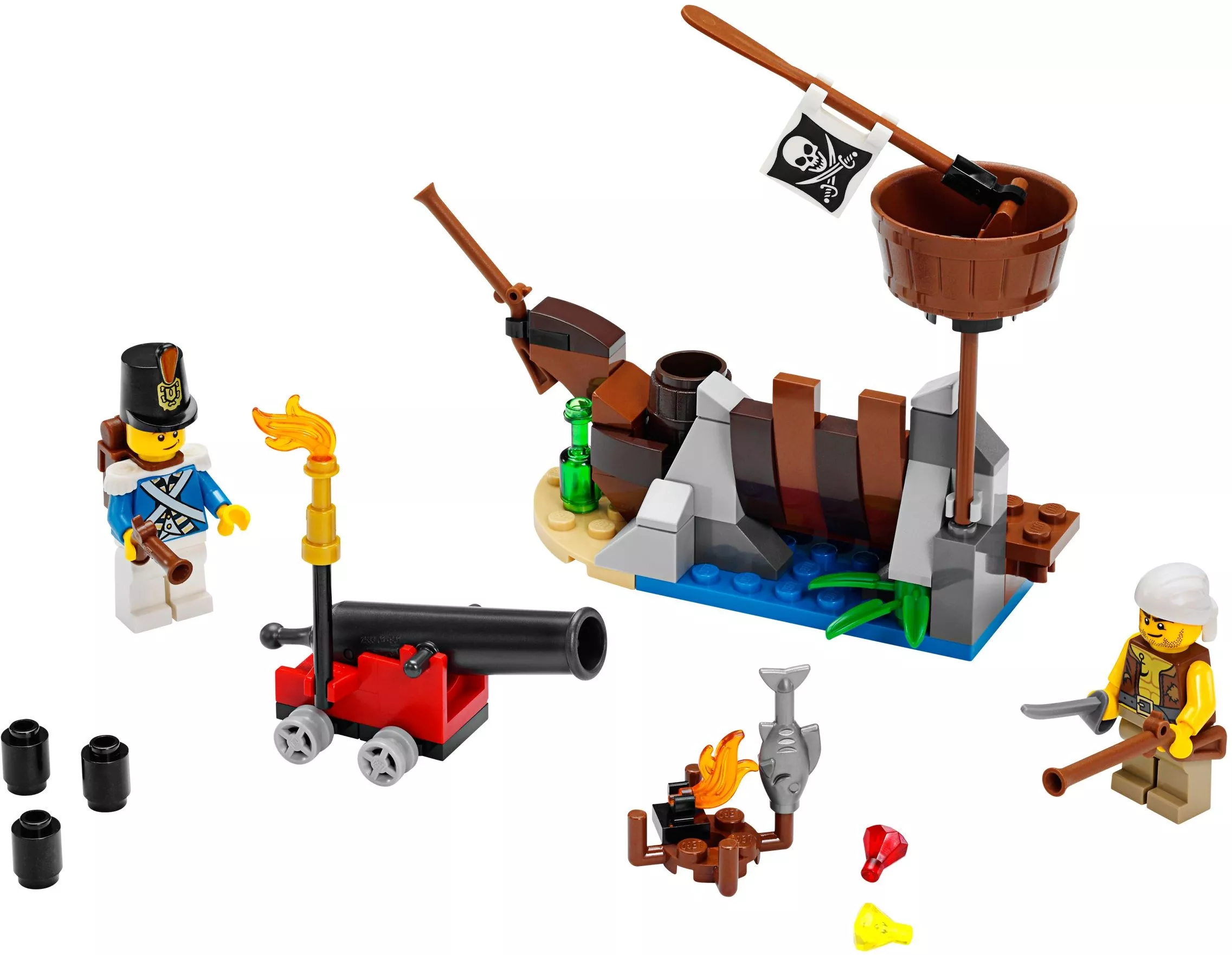 Set LEGO Pirates 70409 Shipwreck Defense