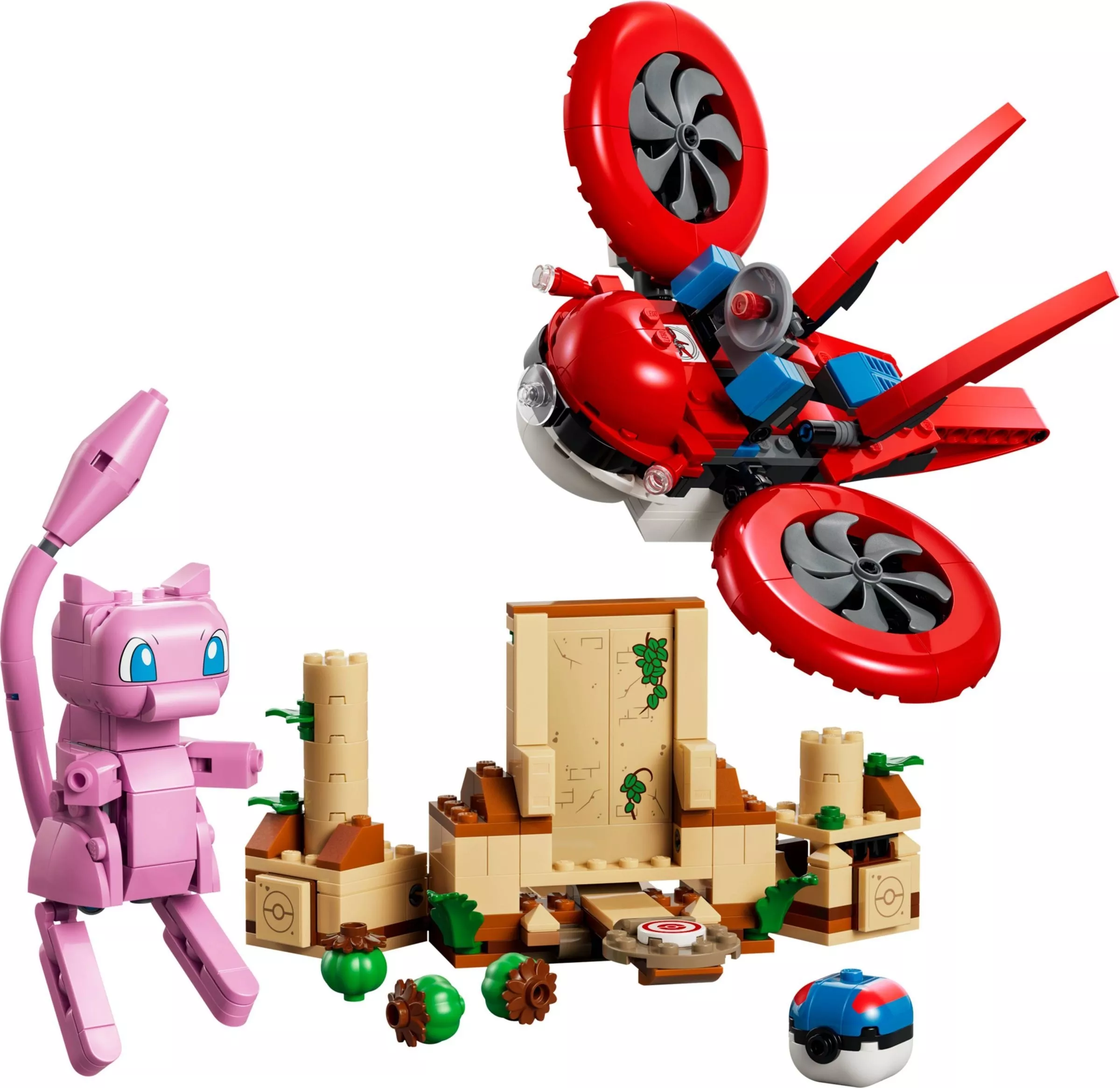 Set LEGO Pokémon 72161 SMART Play: Recherche de Mew fabuleux en drone