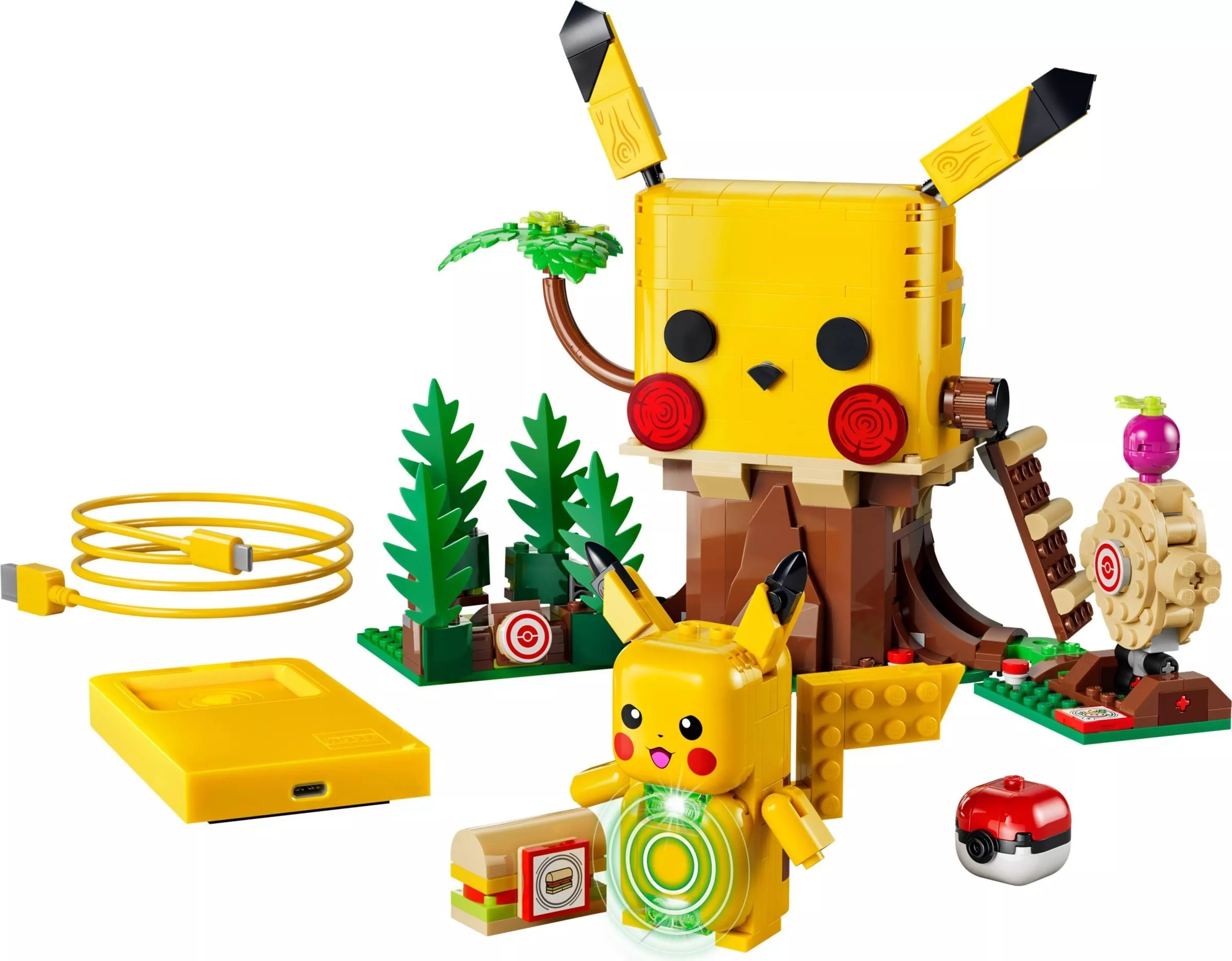 Set LEGO Pokémon 72164 SMART Play: Pikachu et la cabane d'entraînement