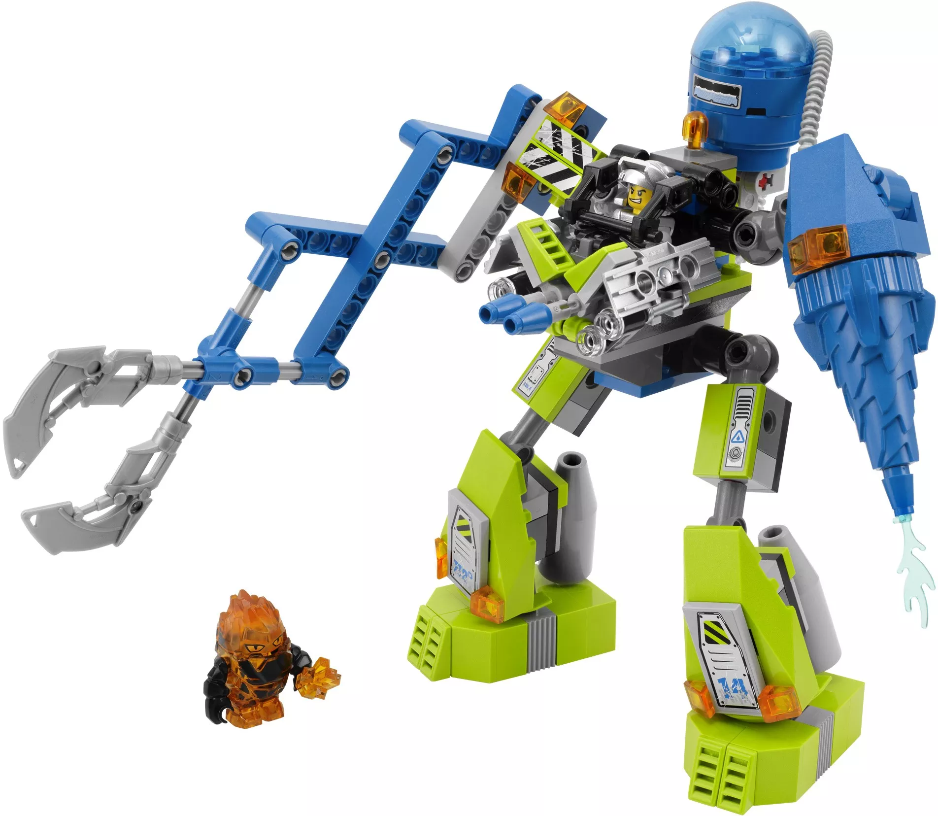 Set LEGO Power Miners 8189 Magma Mech