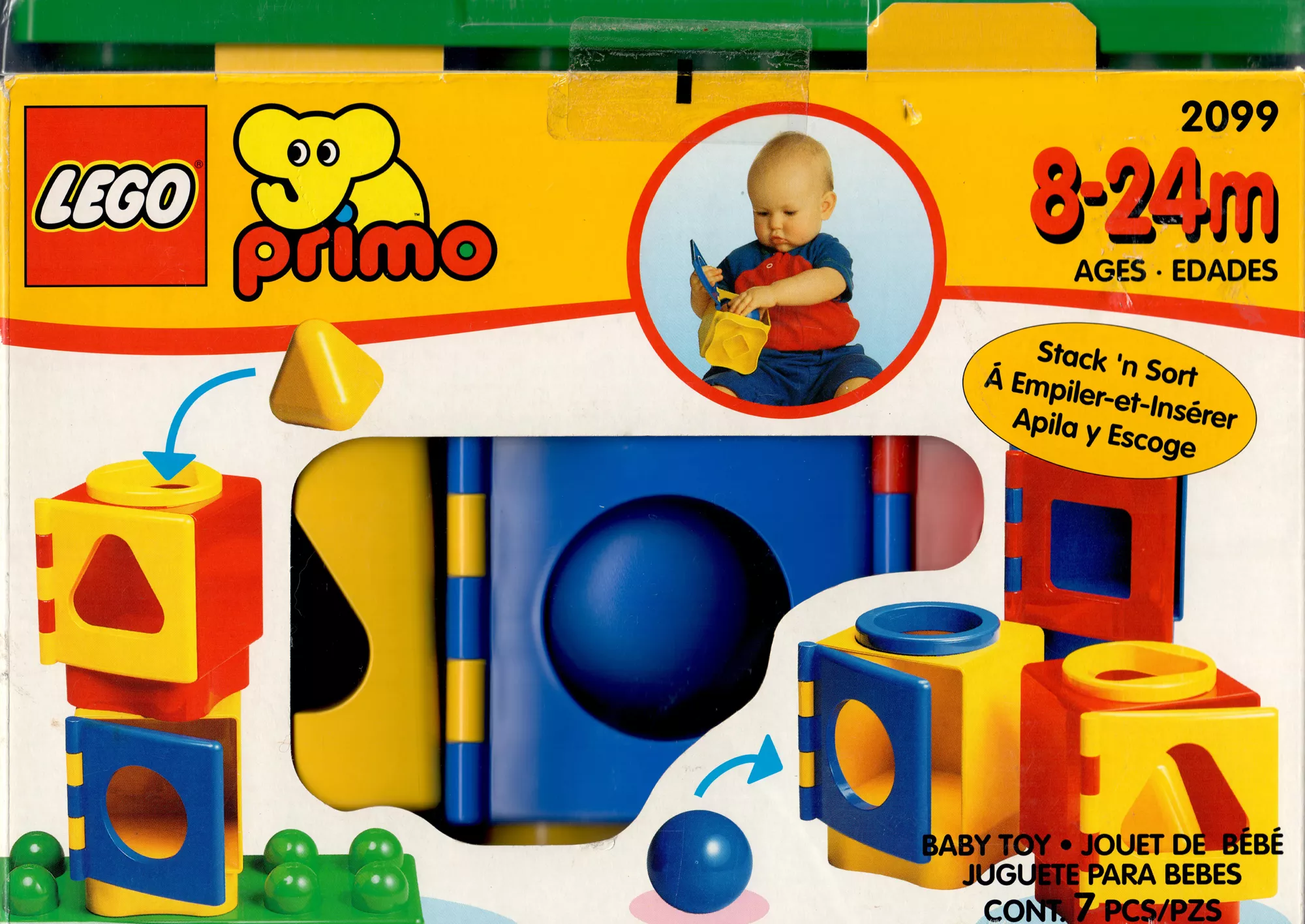 Set LEGO Primo 2099 The Shape Sorter