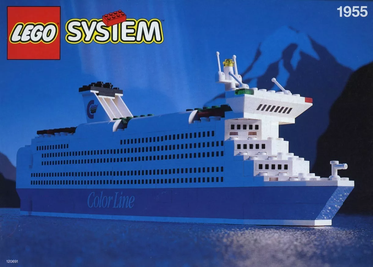 Set LEGO Promotionnel 1955 Color Line Ferry