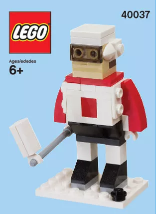 Set LEGO Promotionnel 40037 Hockey player