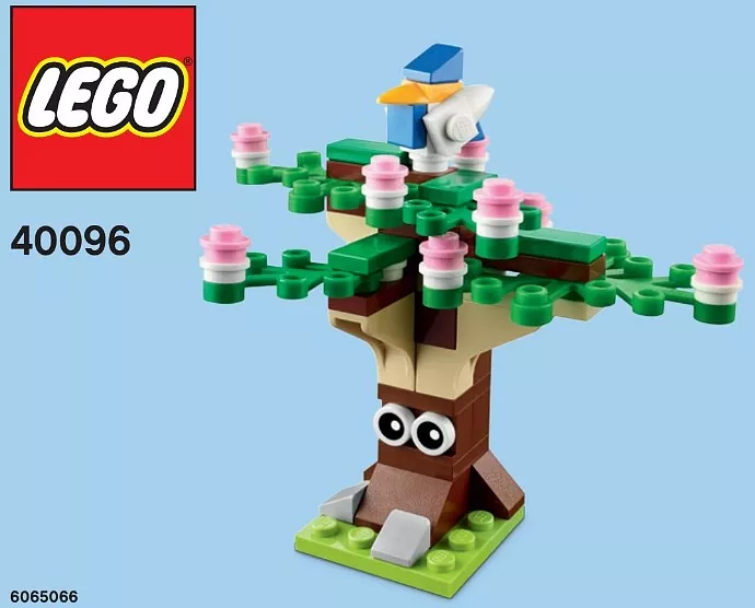 Set LEGO Promotionnel 40096 Spring Tree