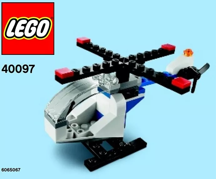 Set LEGO Promotionnel 40097 Helicopter