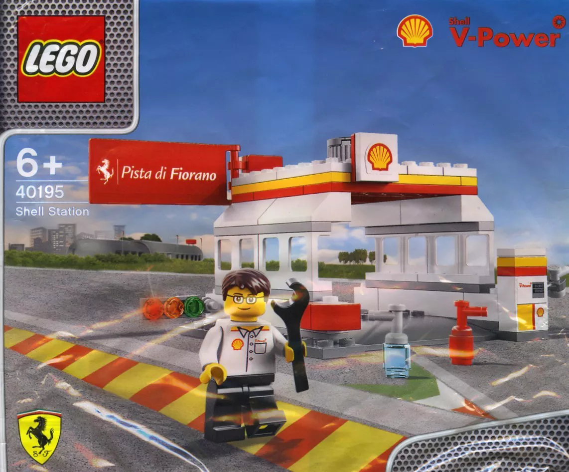 Set LEGO Promotionnel 40195 Shell Station