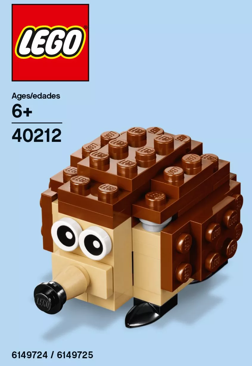 Set LEGO Promotionnel 40212 Hedgehog