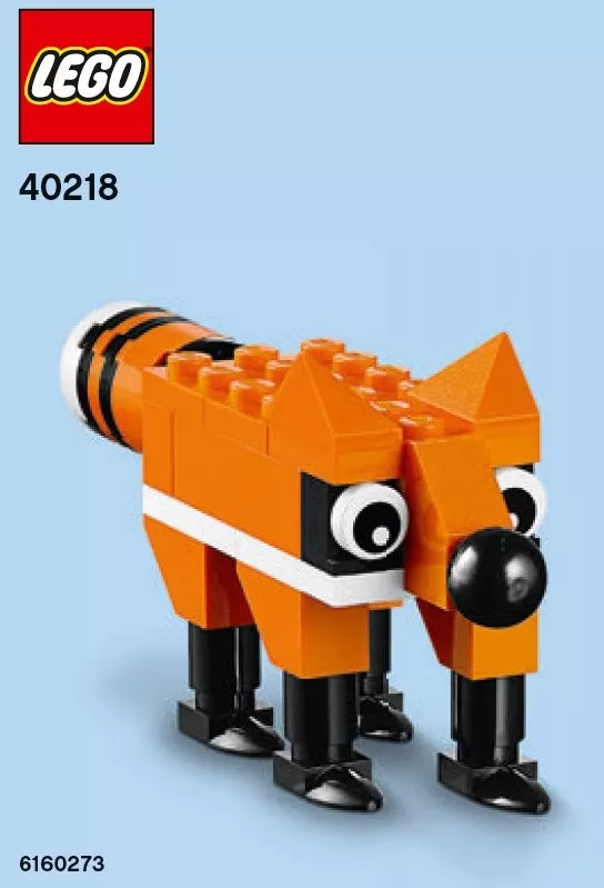 Set LEGO Promotionnel 40218 Fox