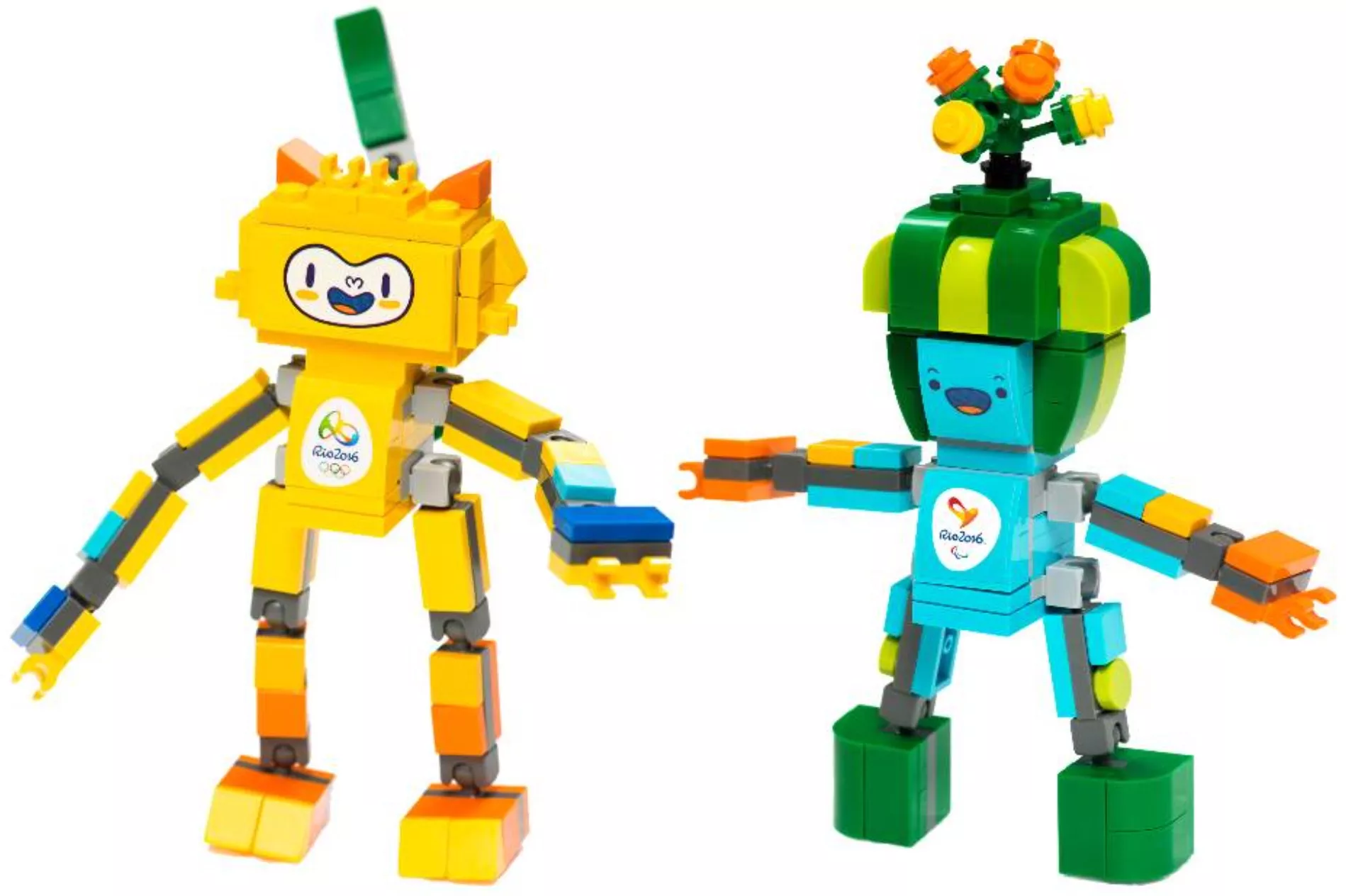 Set LEGO Promotionnel 40225 Rio 2016 Mascots / Mascotes Rio 2016