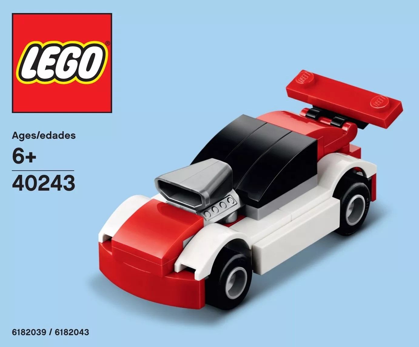 Set LEGO Promotionnel 40243 Race Car