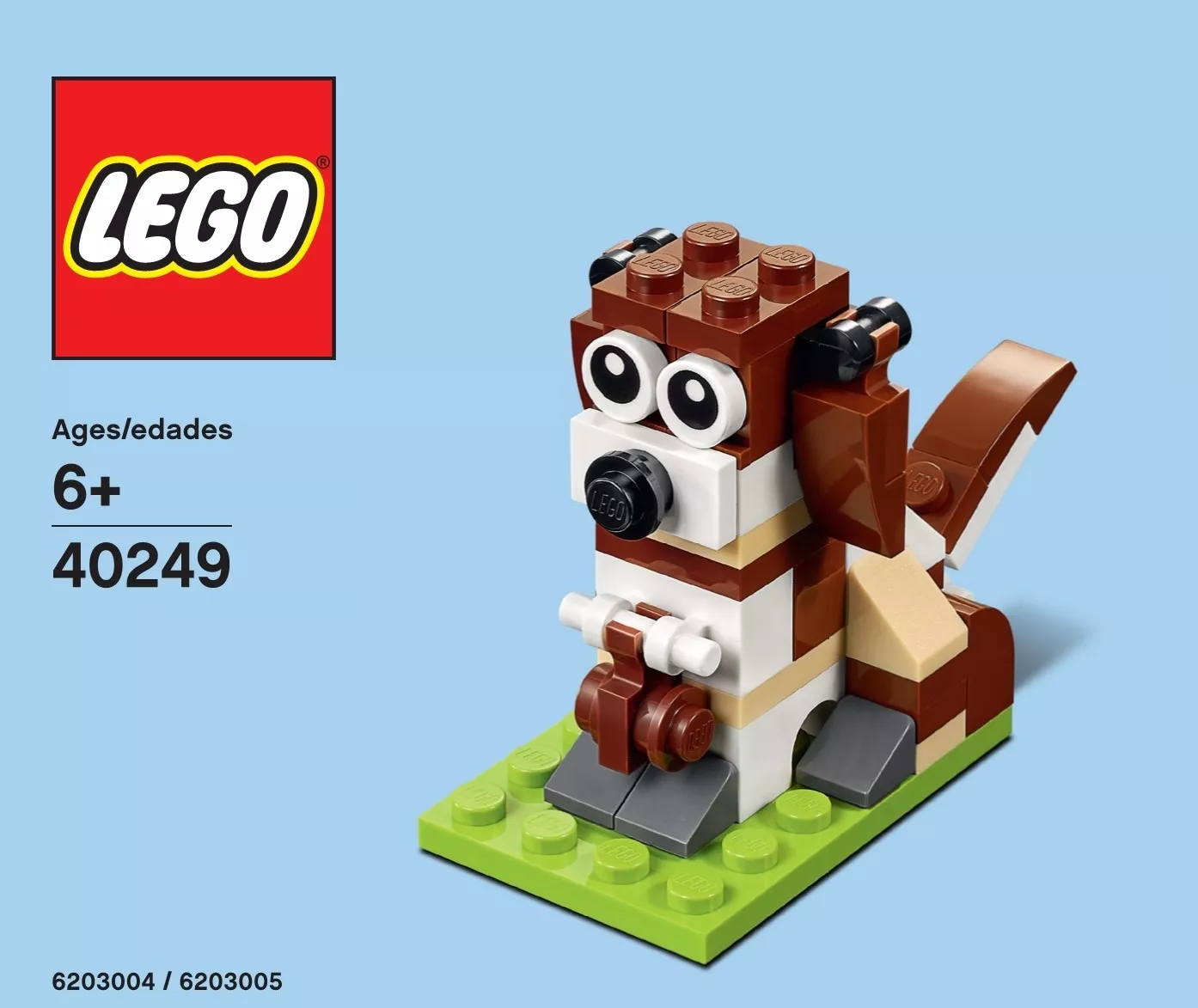 Set LEGO Promotionnel 40249 St. Bernard Dog