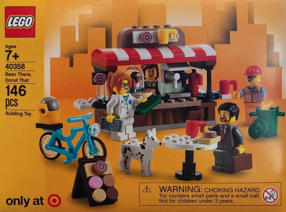 Set LEGO Promotionnel 40358 Bean There, Donut That