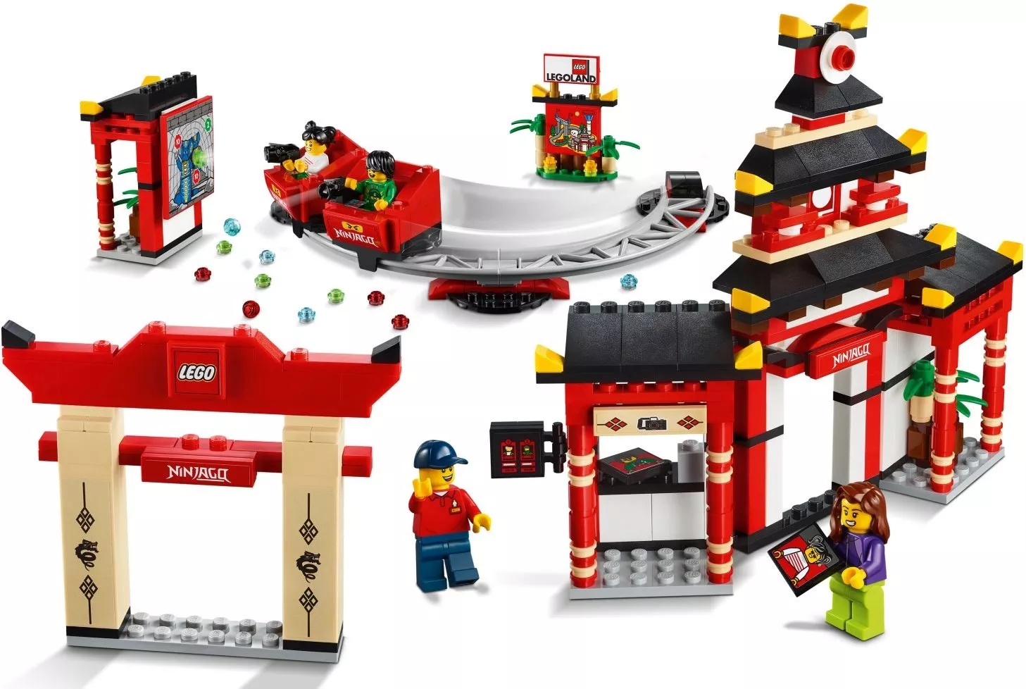 Set LEGO Promotionnel 40429 LEGOLAND NINJAGO World