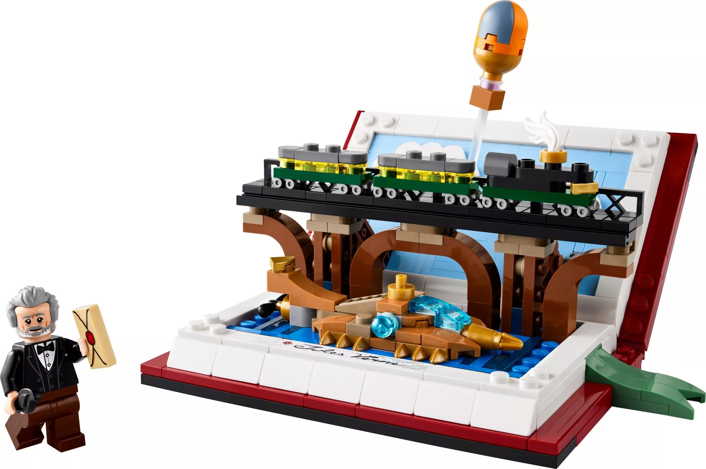 Set LEGO Promotionnel 40690 Tribute to Jules Verne's Books