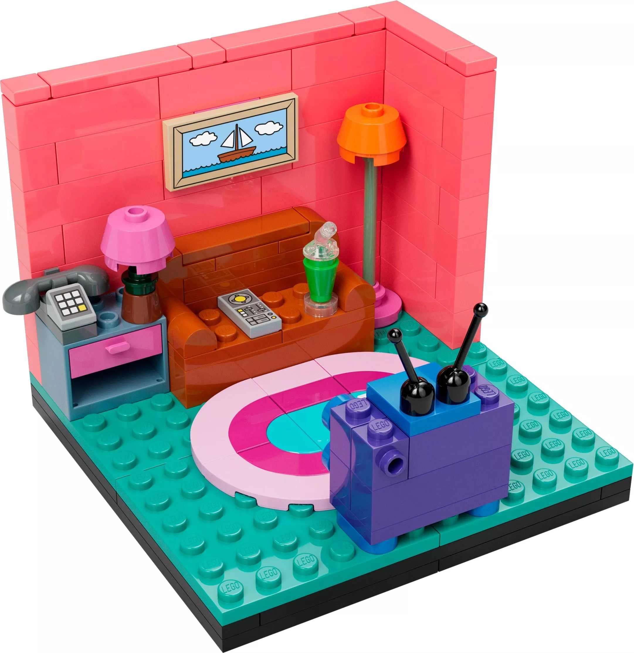 Set LEGO Promotionnel 5009325 The Simpsons Living Room