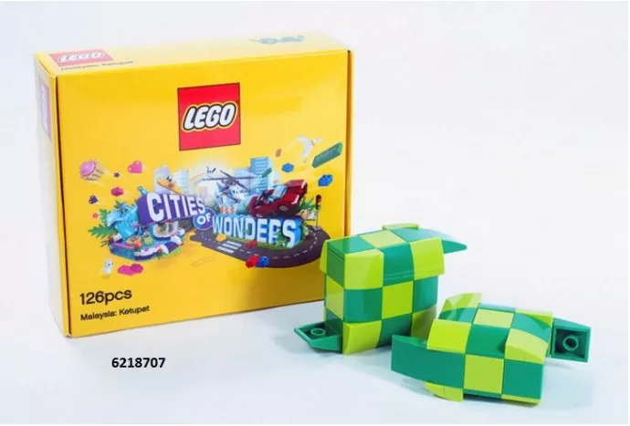 Set LEGO Promotionnel 6218707 Cities of Wonders - Malaysia: Ketupat