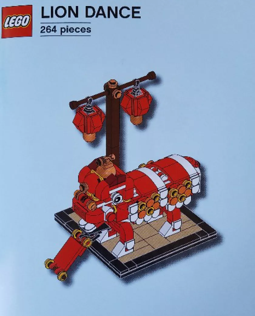 Set LEGO Promotionnel 6244853 Lion Dance