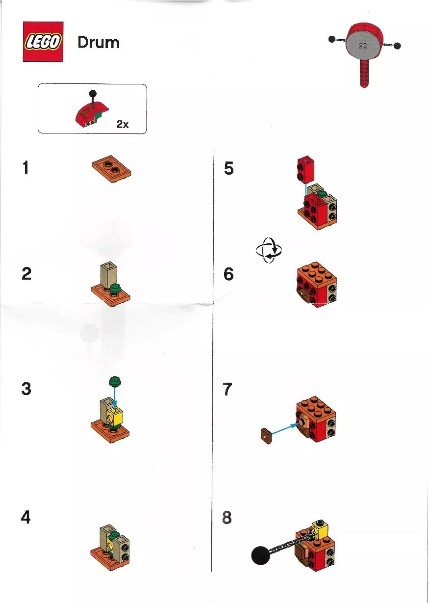 Set LEGO Promotionnel 6317941 Drum