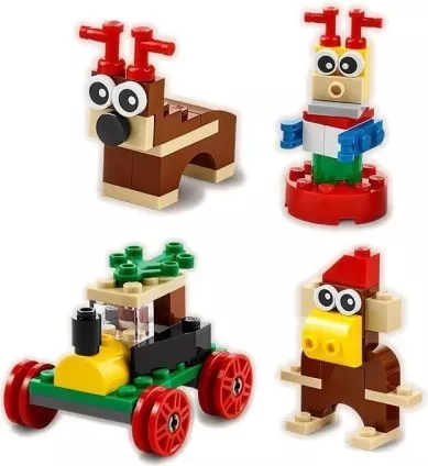 Set LEGO Promotionnel 6392262 Christmas 4-in-1 build
