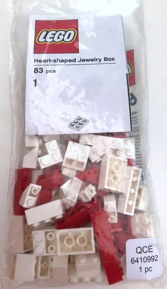 Set LEGO Promotionnel 6410992 Heart-shaped Jewelry Box