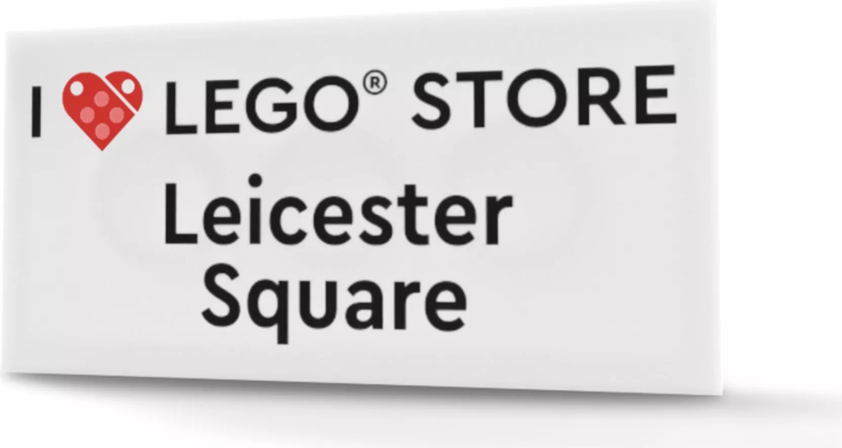 Set LEGO Promotionnel 6424685 I Heart LEGO Store Leicester Square Tile