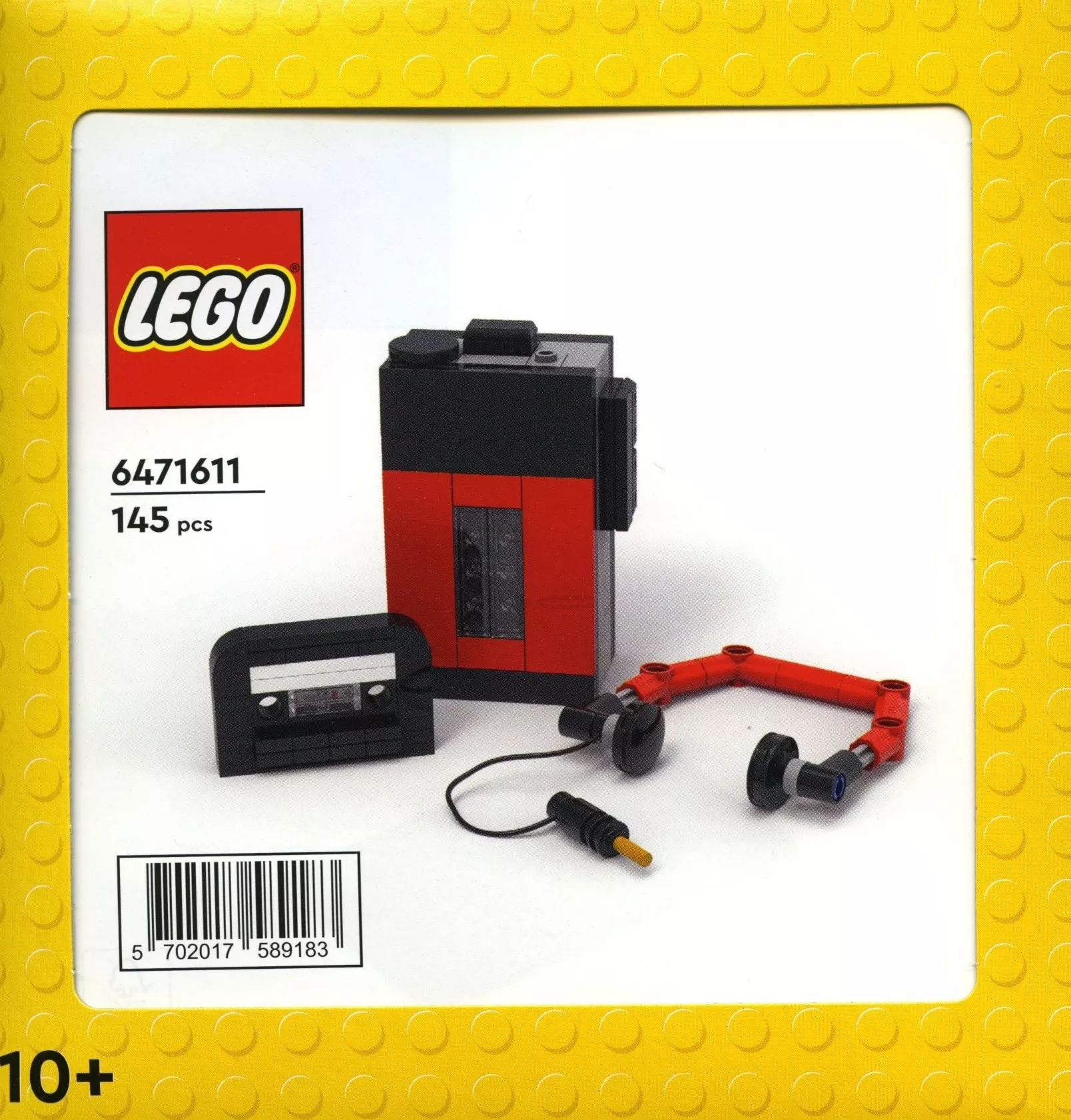 Set LEGO Promotionnel 6471611 Buildable Cassette Player