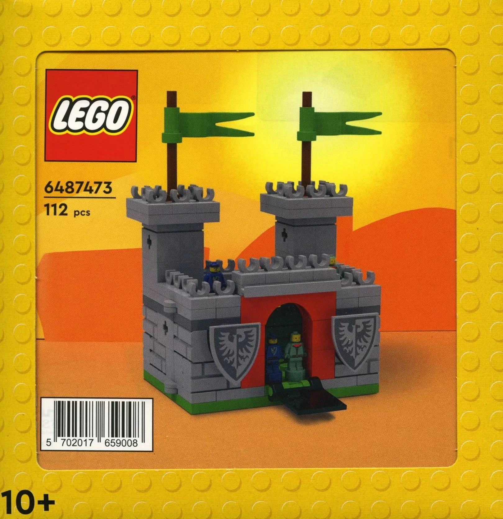 Set LEGO Promotionnel 6487473 Buildable Grey Castle