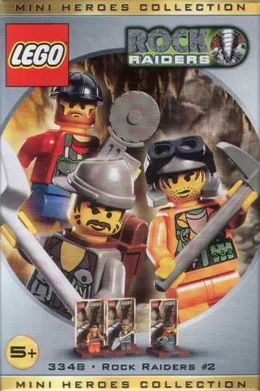 Set LEGO Rock Raiders 3348 Mini Heroes Collection: Rock Raiders #2