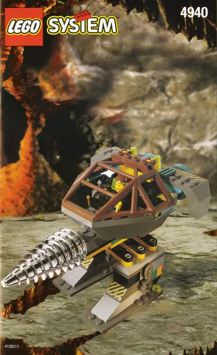 Set LEGO Rock Raiders 4940 Granite Grinder