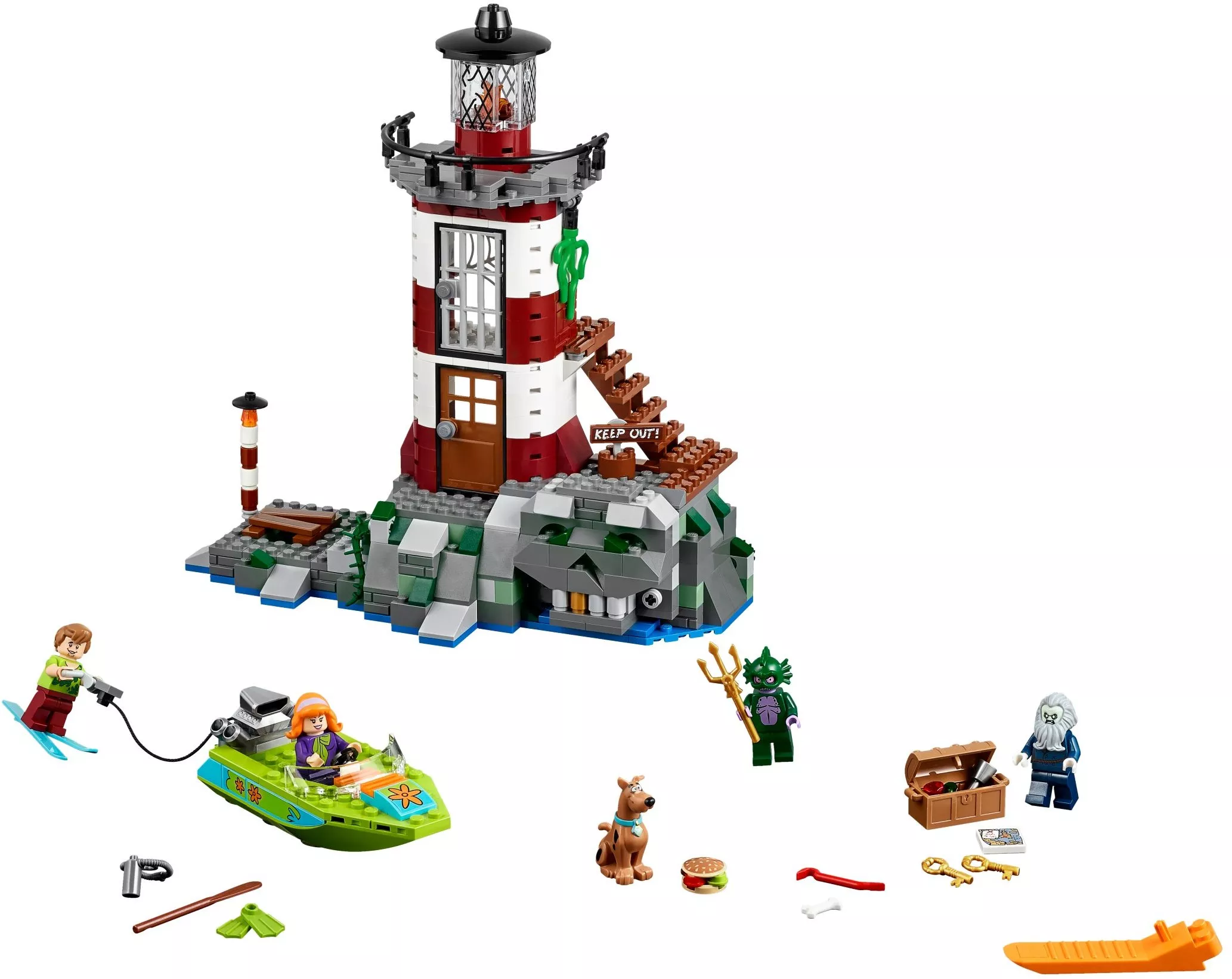 Set LEGO Scooby-Doo 75903 Haunted Lighthouse